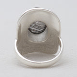 Golden Rutilated Quartz Silver Rings