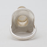 Golden Rutilated Quartz Silver Rings