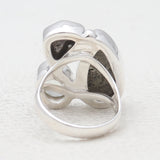 Pyrite Silver Rings