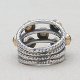 925 Sterling Silver Tourmaline Rings