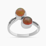 925 Sterling Silver Ruby Rings