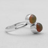 925 Sterling Silver Ruby Rings