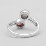 925 Sterling Silver Ruby Rings