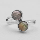 925 Sterling Silver Ruby Rings