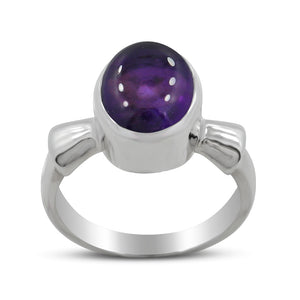 925 Sterling Silver Black Star Ring