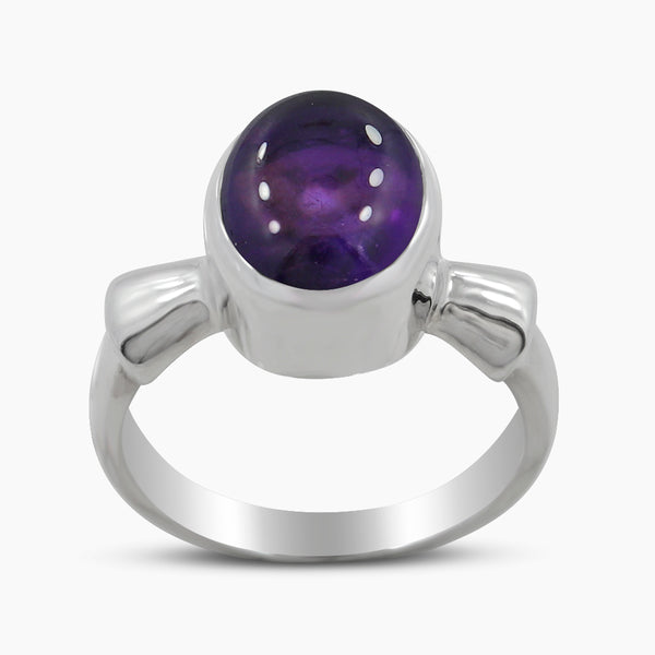 925 Sterling Silver Black Star Rings