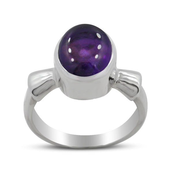 925 Sterling Silver Black Star Ring