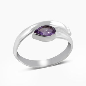 925 Sterling Silver Amethyst Rings