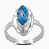 925 Sterling Silver Citrine Ring