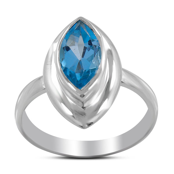 925 Sterling Silver Citrine Ring