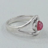 Tourmaline Cabochon Sterling Silver Gift Ring