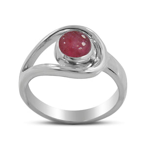 925 Sterling Silver Tourmaline Ring