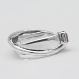 Amethyst Silver Rings