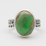 Rainbow Moonstone Silver Rings
