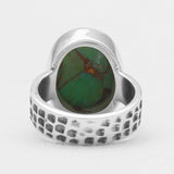 Rainbow Moonstone Silver Rings