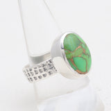 Rainbow Moonstone Silver Rings