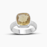 925 Sterling Silver Blue Topaz Rings