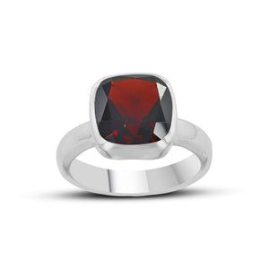 925 Sterling Silver Blue Topaz Ring