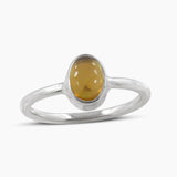 Natural Ruby Silver Rings