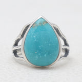 Larimar Silver Rings