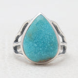 Larimar Silver Rings