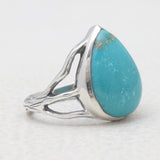 Larimar Silver Rings