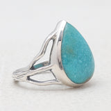 Larimar Silver Rings