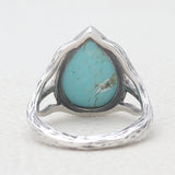 Larimar Silver Rings