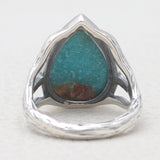 Larimar Silver Rings