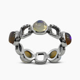 925 Sterling Silver Larimar Rings