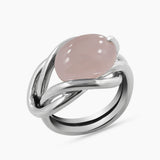 Rainbow Moonstone Silver Rings