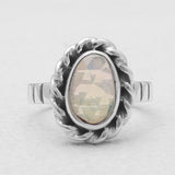 Ethiopian Opal silver Ring