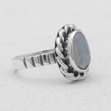 Ethiopian Opal silver Ring
