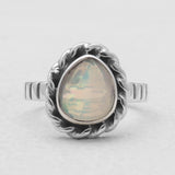 Ethiopian Opal silver Ring