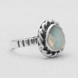 Ethiopian Opal silver Ring