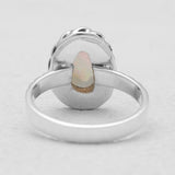 Ethiopian Opal silver Ring