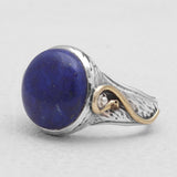 Lapis Lazuli Silver Rings