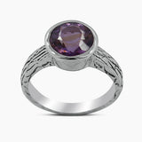 925 Sterling Silver Blue Topaz Rings