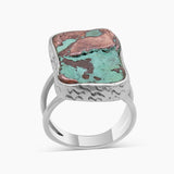 Copper Silver Rings