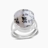 Mustard Jasper Silver Rings