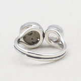 925 Sterling Silver Pyrite Rings