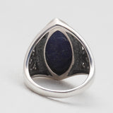 Natural Rainbow Moonstone Silver Rings