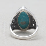 Mexican Turquoise Silver Rings