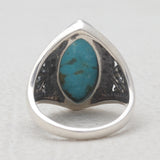 Mexican Turquoise Silver Rings