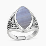 Mexican Turquoise Silver Rings