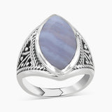 Mexican Turquoise Silver Rings