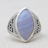 Mexican Turquoise Silver Rings