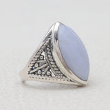 Mexican Turquoise Silver Rings