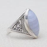 Mexican Turquoise Silver Rings