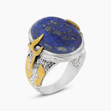 925 Sterling Silver Lapis Lazuli Rings